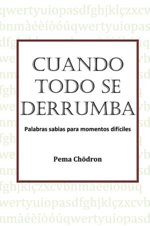 Cuando Todo Se Derrumba: Palabras Sabias Para Momentos Difíciles de Pema Chödrön