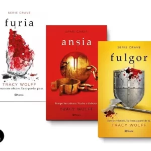 Pack 3 Serie Crave: Anhelo + Furia + Ansia Tracy Wolff