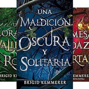 Pack Saga Una maldición oscura y solitaria: Una maldición oscura y solitaria + Un corazón valiente + Una promesa audaz y mortal de Brigid Kemmerer